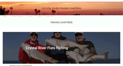 Desktop Screenshot of crystalriverfishingcharters.com