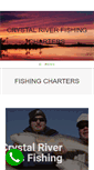 Mobile Screenshot of crystalriverfishingcharters.com